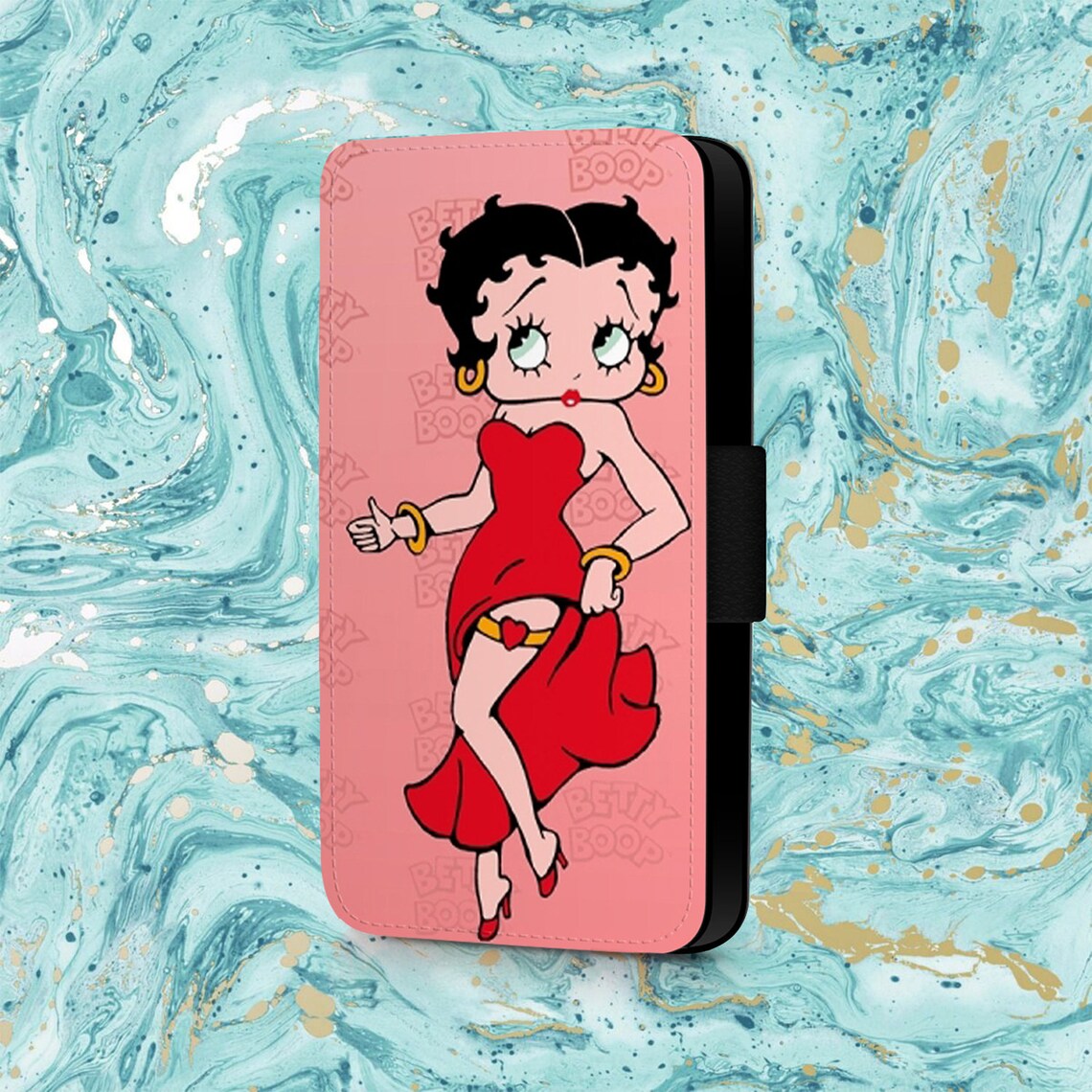 Betty Boop Phone Flip Case For iPhone Samsung Huawei Etsy
