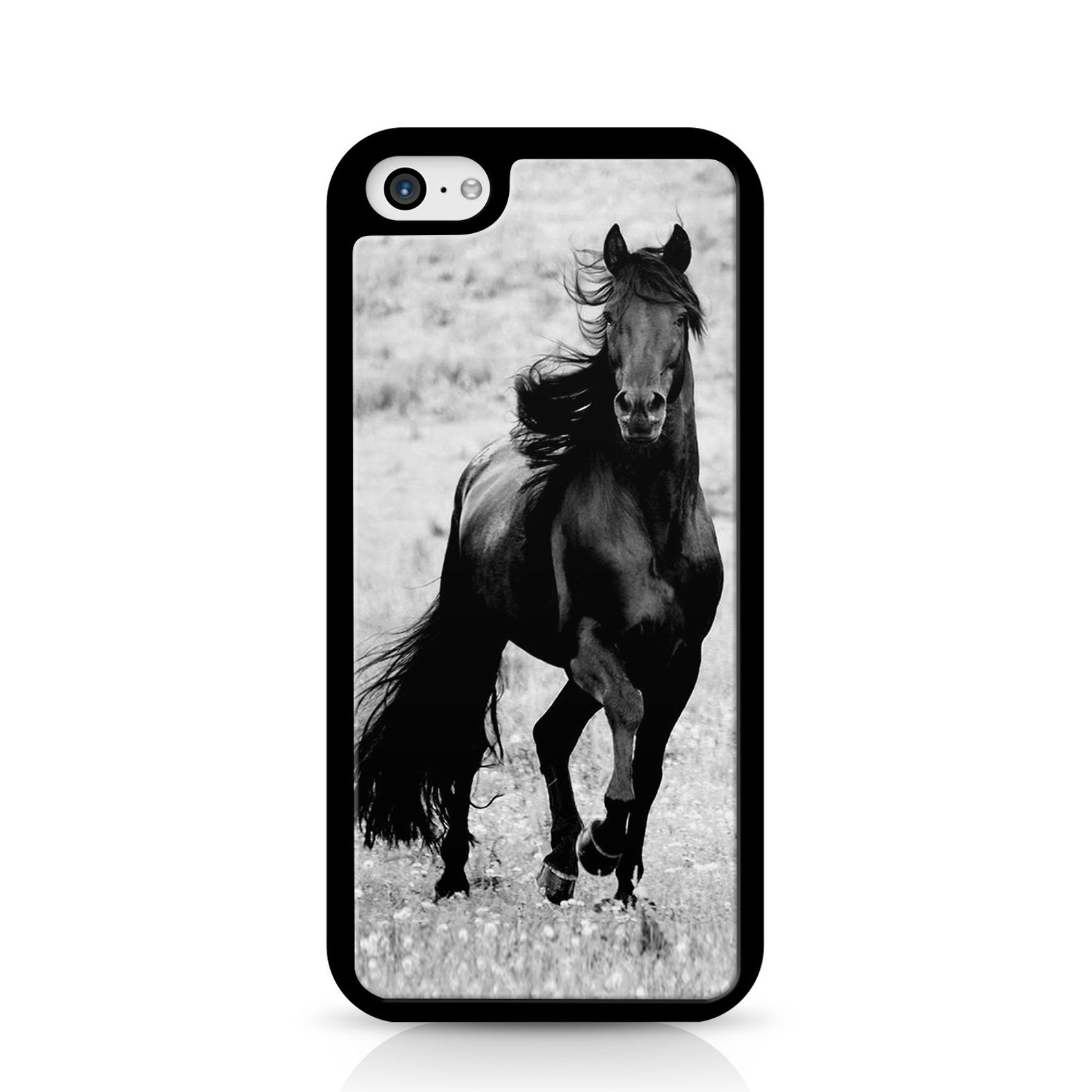 Black Horse Phone Case for Samsung Etsy UK
