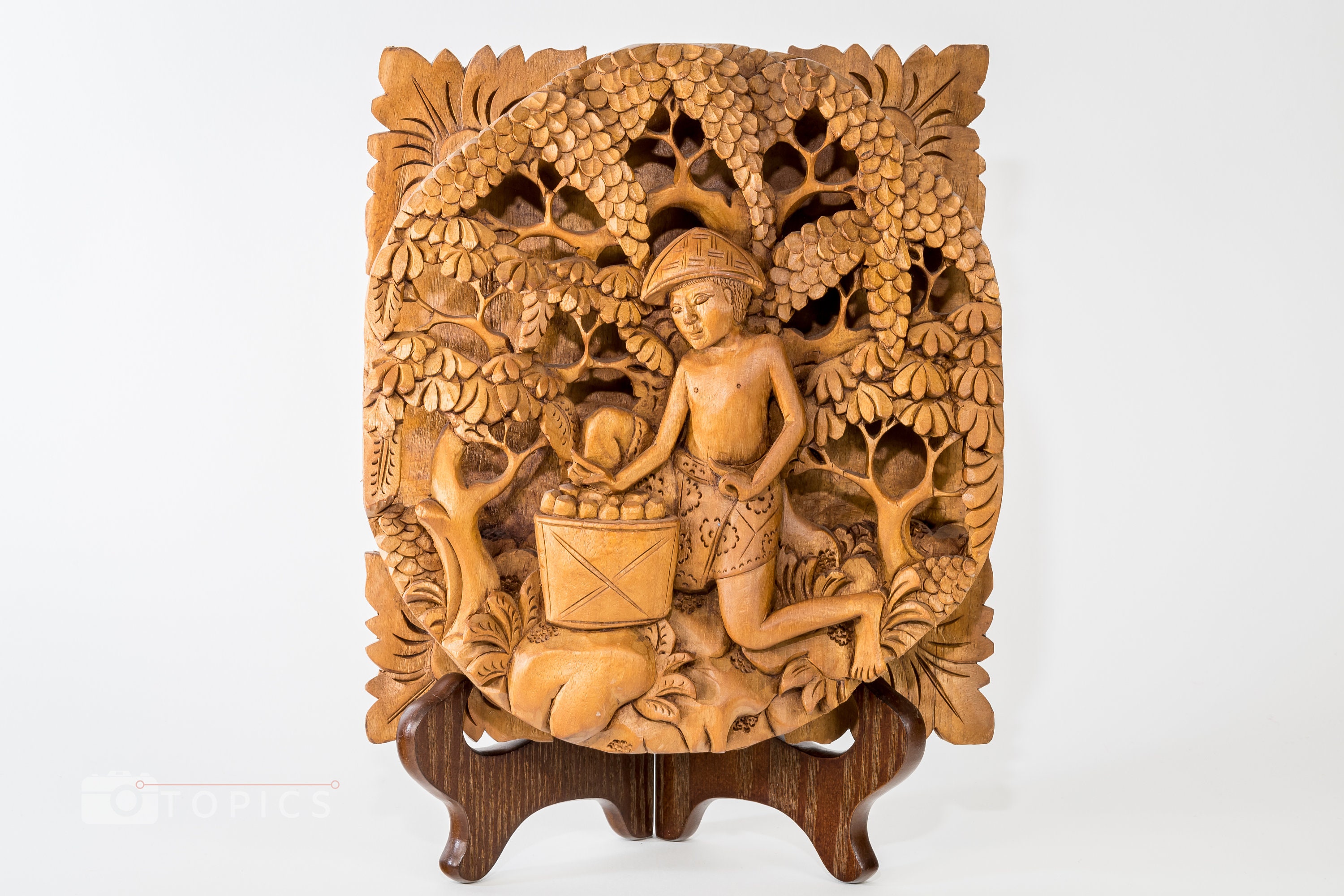 Indonesian Wood Carving for sale Only 4 left at 75