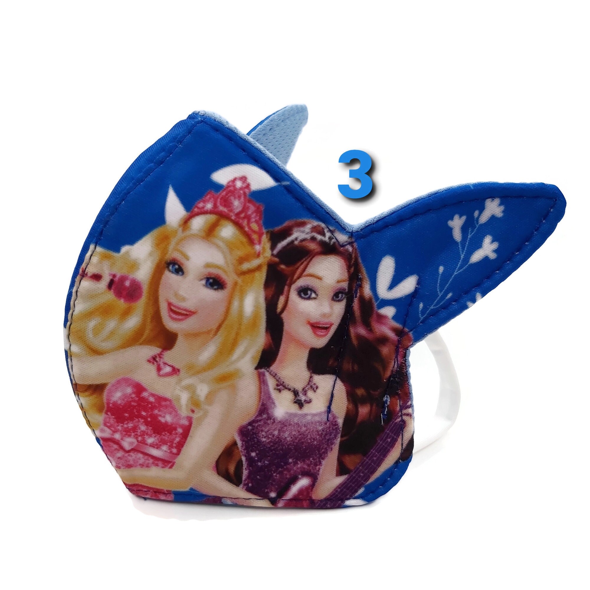 Disney's Barbie Printed Fabric Face Masks For Girls. Kids | Etsy