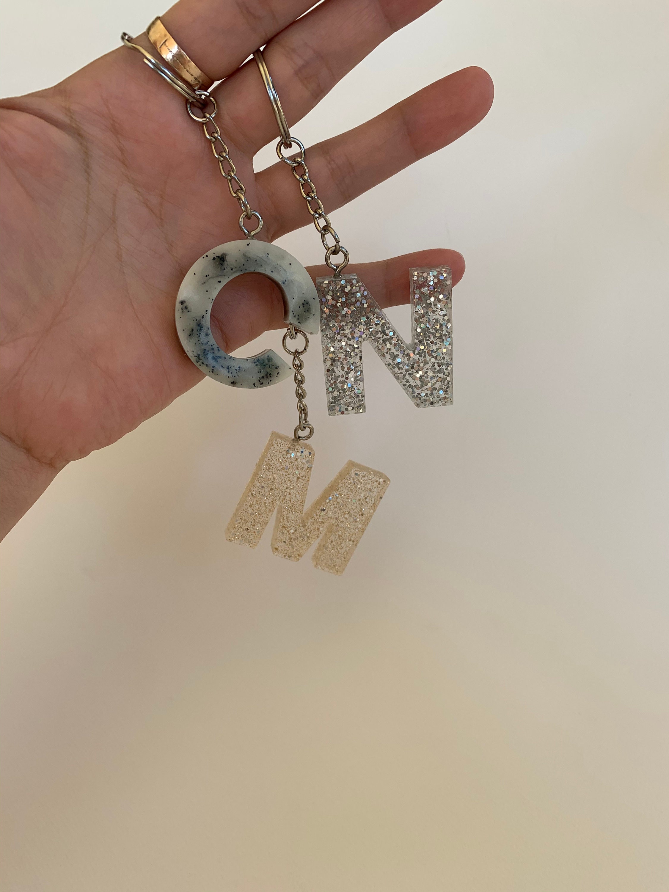 ABC Keychains Etsy