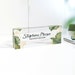 Personalized Name Plate for Desk and Office | Custom Clear Acrylic Nameplate for Professionals 