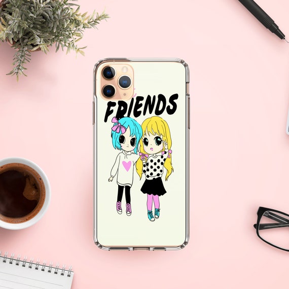 Best friends Phone cases for iphone 7 8 SE X XR 11 Etsy