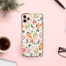 Colorful ditsy floral Phone cases for iphone 7 , 8 , SE , X , XR , 11 , Xr , 11 Pro , 11 Pro Max , Personalized , Samsung Phone Cases 