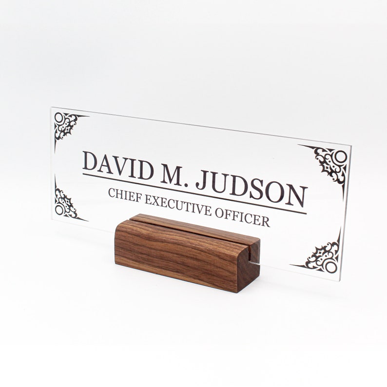 Personalized Gift Name Plaque Office Gifts Decoration Gifts Etsy