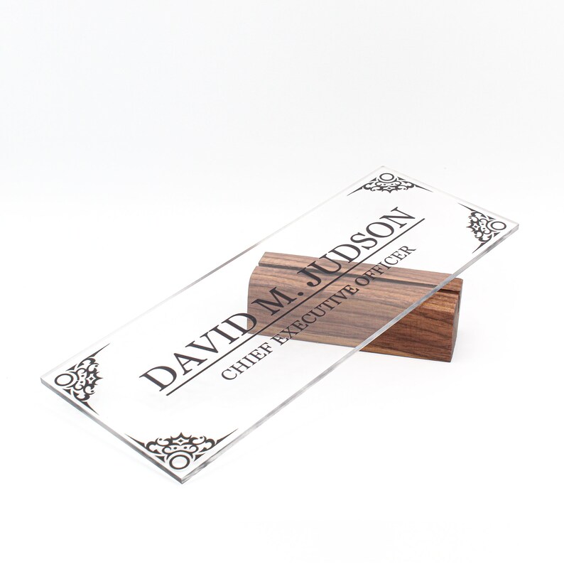 Personalized Gift Name Plaque Office Gifts Decoration Gifts Etsy