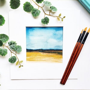 Original Watercolour Painting, Scottish Landscape, Landscape Painting, Watercolour Landscape, Abstract Watercolour, Watercolor