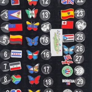 Flag charms PART3