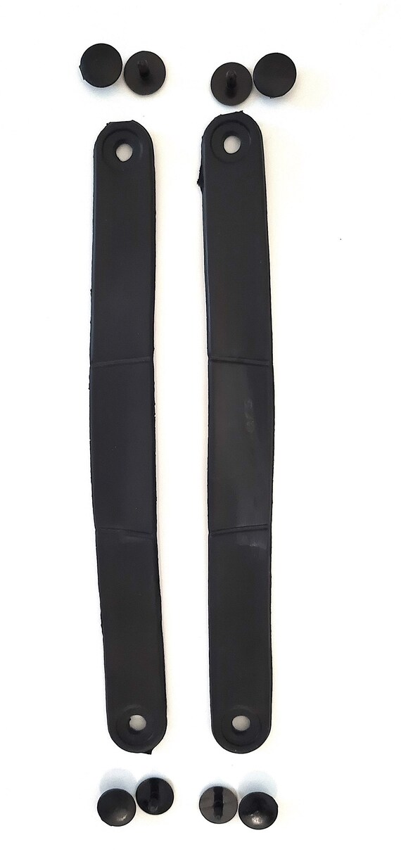 Heel Straps that fit Crocs with 4 Rivets BLACK Etsy