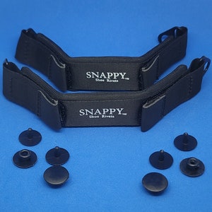 Soft Heel Straps for Crocs and Clog Shoes with 4 Rivets!