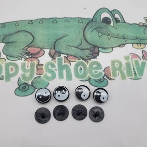Yin yang replacement shoe rivets