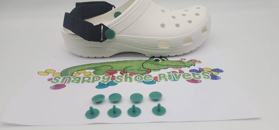 4 BLUE RIVETS,FASTENER,BUTTON, NEW (FAST SHIP) fits CROC