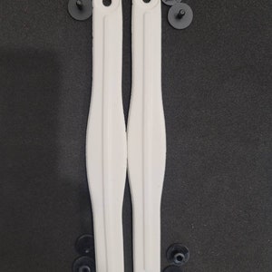 Heel straps for your Crocs or clogs with rivets White