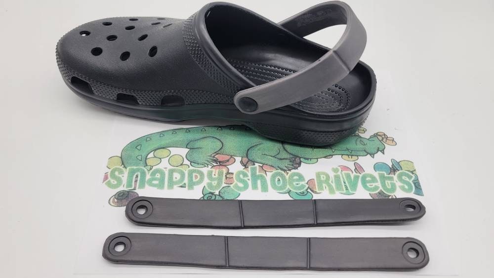 STRAPS THAT ARE KID SIZE FOR CROC WITH RIVETS