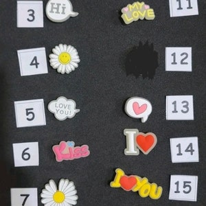 Fun Shoe Charms Glow in the Dark