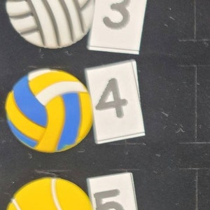 Sports shoe charms
