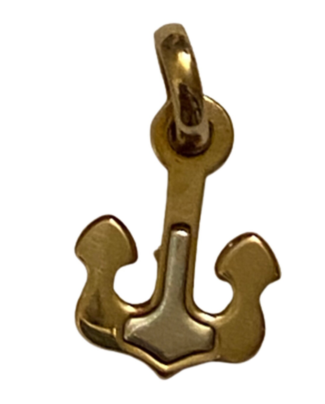 Pendentif ancre de marin bronze 40mm