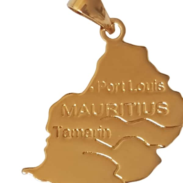 Pendentif en plaqué or  - Ile Maurice -