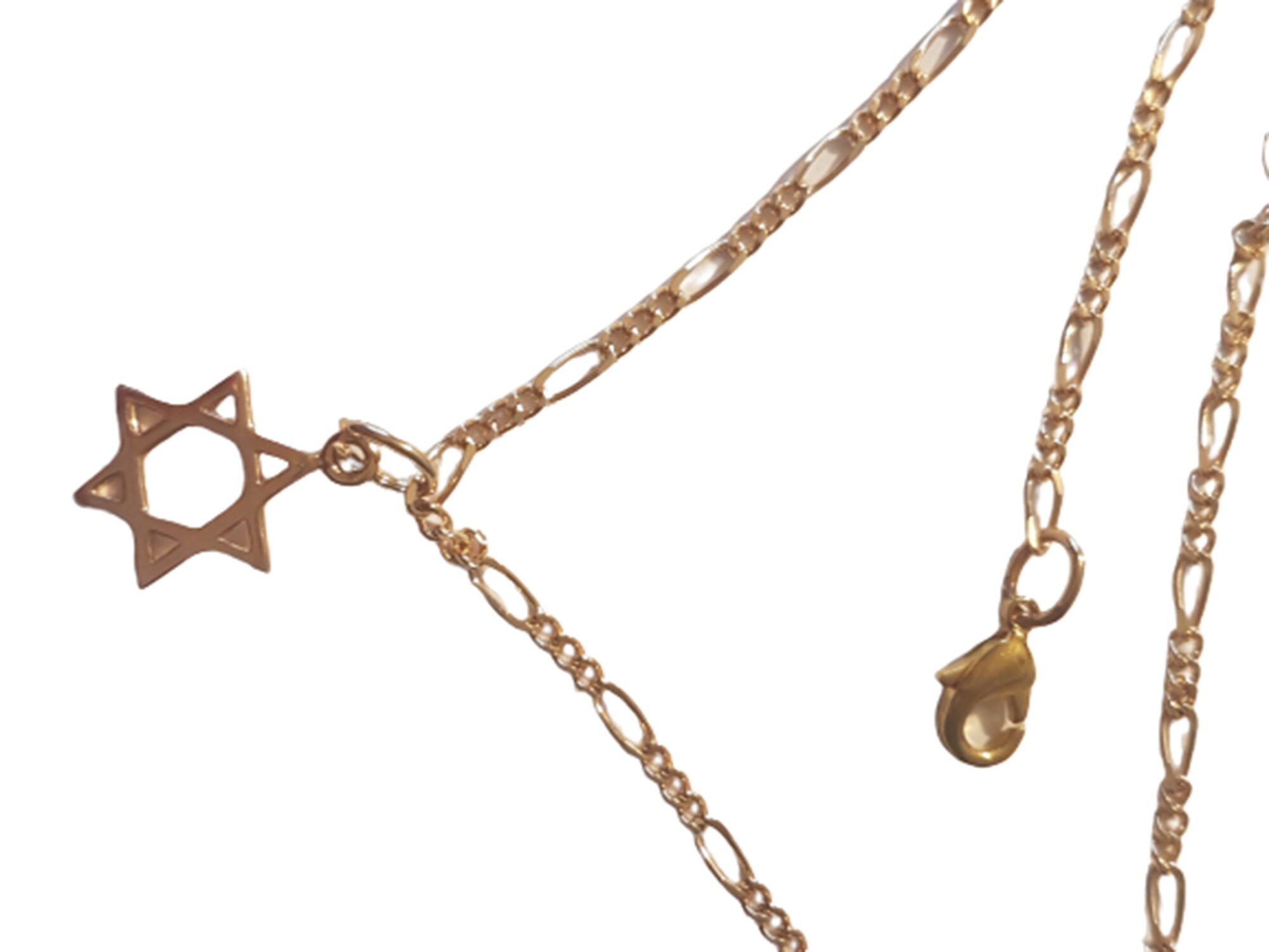 Gold Plated Bracelet Star of David Etsy UK
