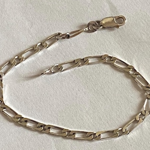 Solid silver bracelet