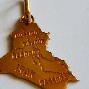 Ciondolo placcato oro - Iraq -