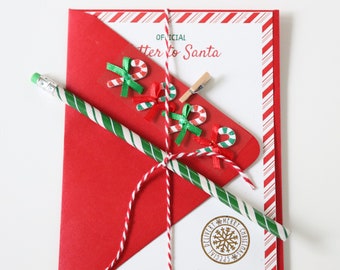 Letter to Santa Kit, Write a letter to Santa, Dear Santa Letter, Santa Stationary Kit