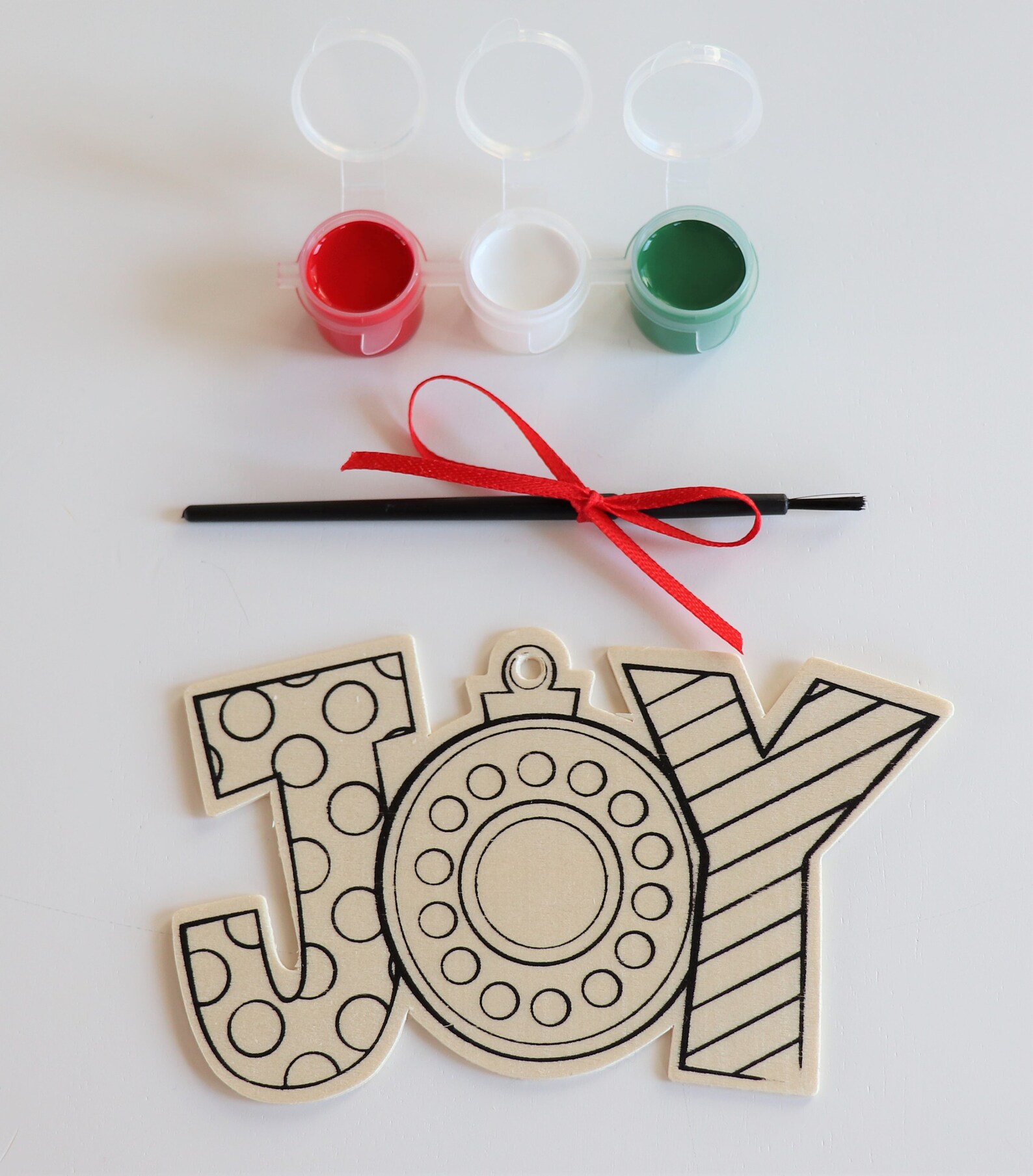 Paint Your Own Ornament Kit Christmas Ornament Painting Kit  Etsy
