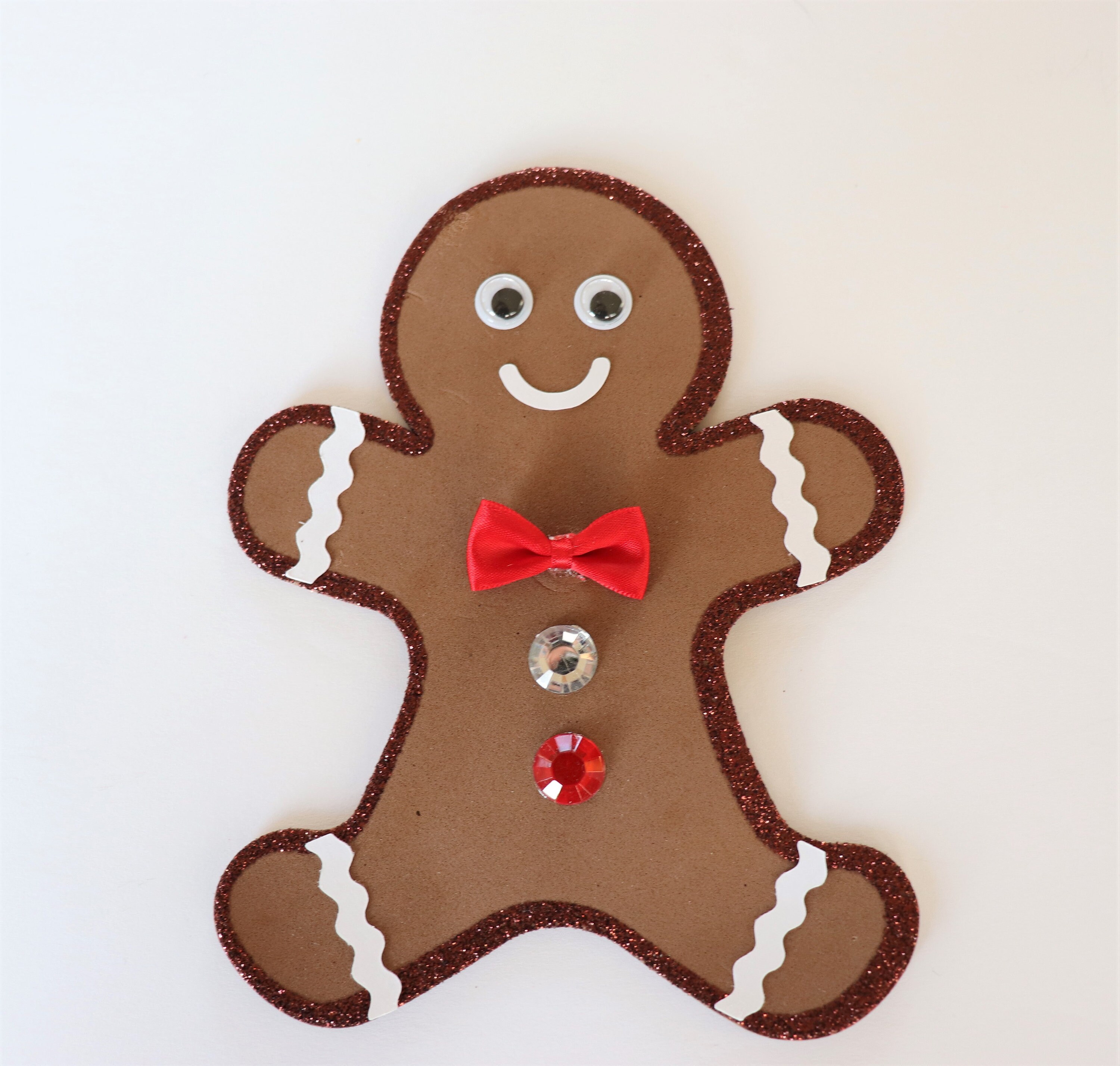 Gingerbread Boy Craft Kit, Gingerbread Girl, DIY Craft Kit for Kids ...