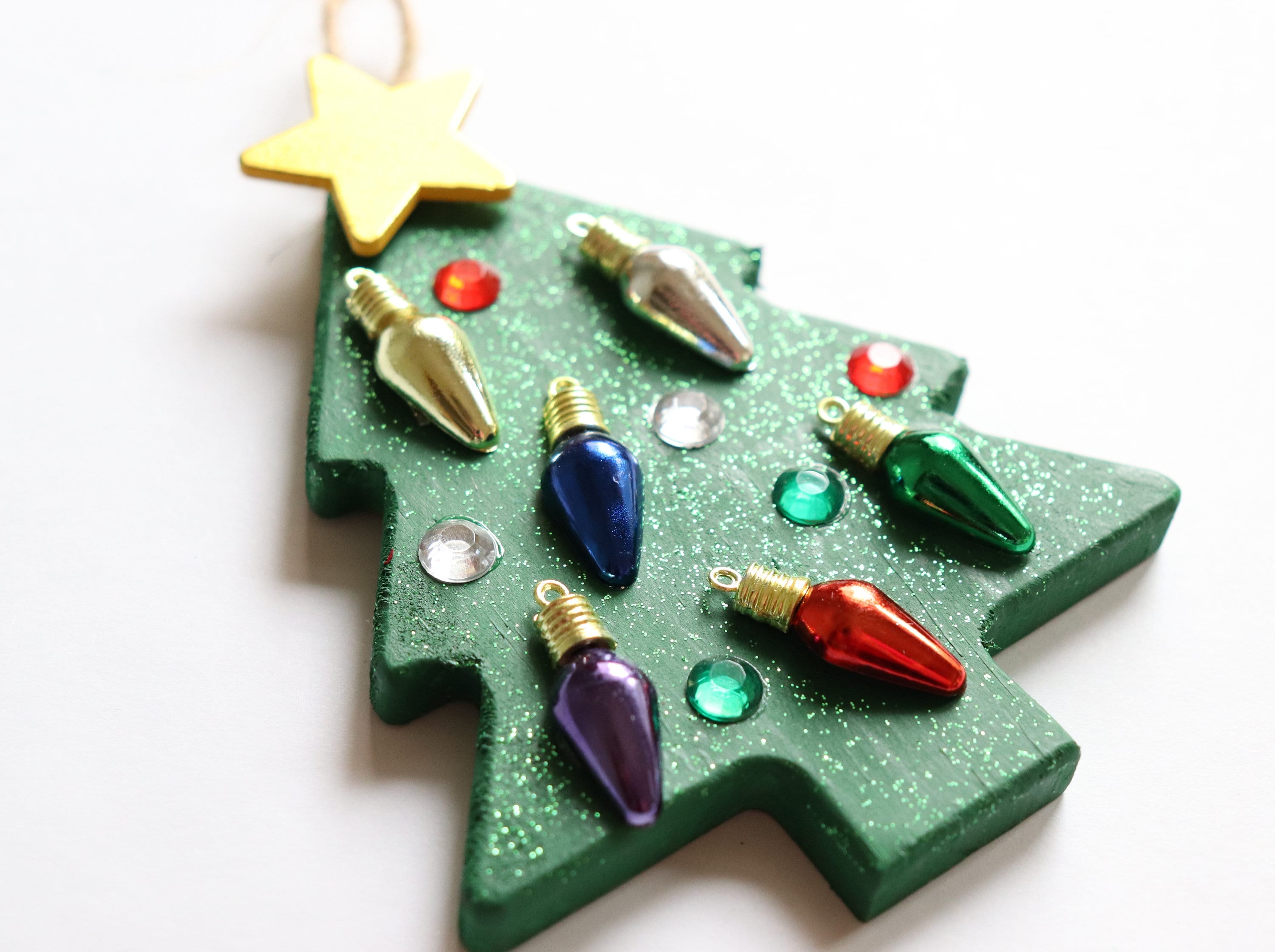 Christmas craft kit tree ornament kit make your own  Etsy