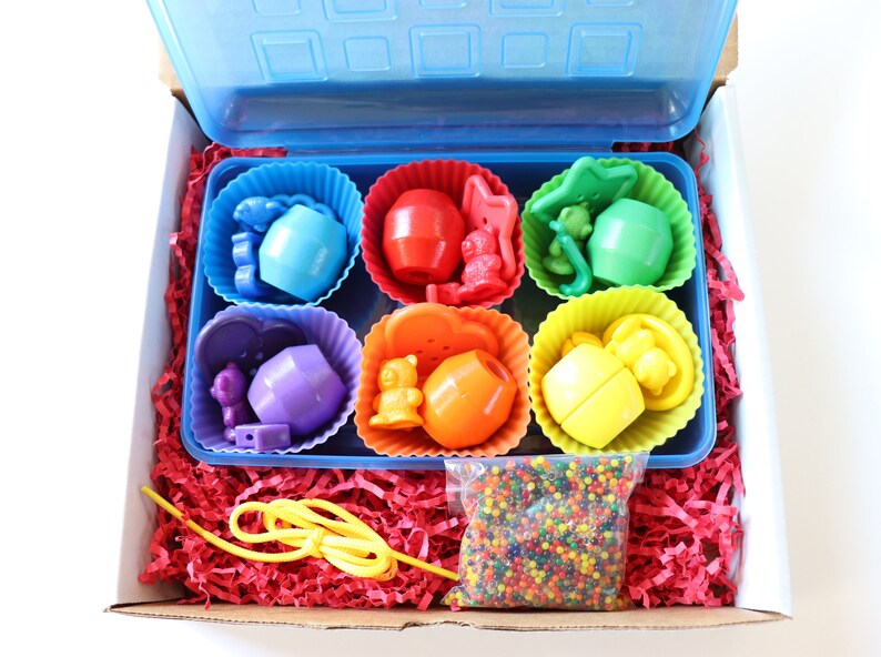 Sensory Kit Color Sorting Kit Preschool Color Sorting - Etsy
