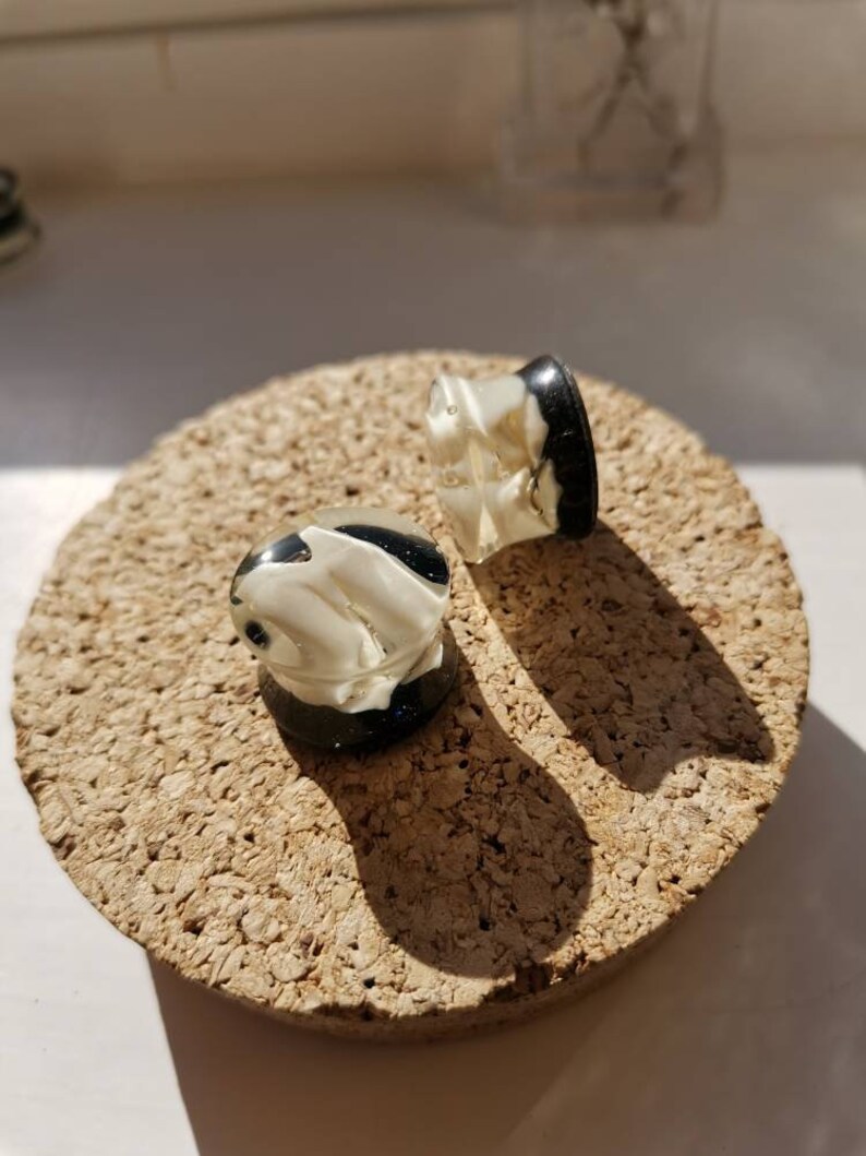 16mm Ear Tunnels. Bone Ear Plugs. Bone Accessories. Resin Etsy UK