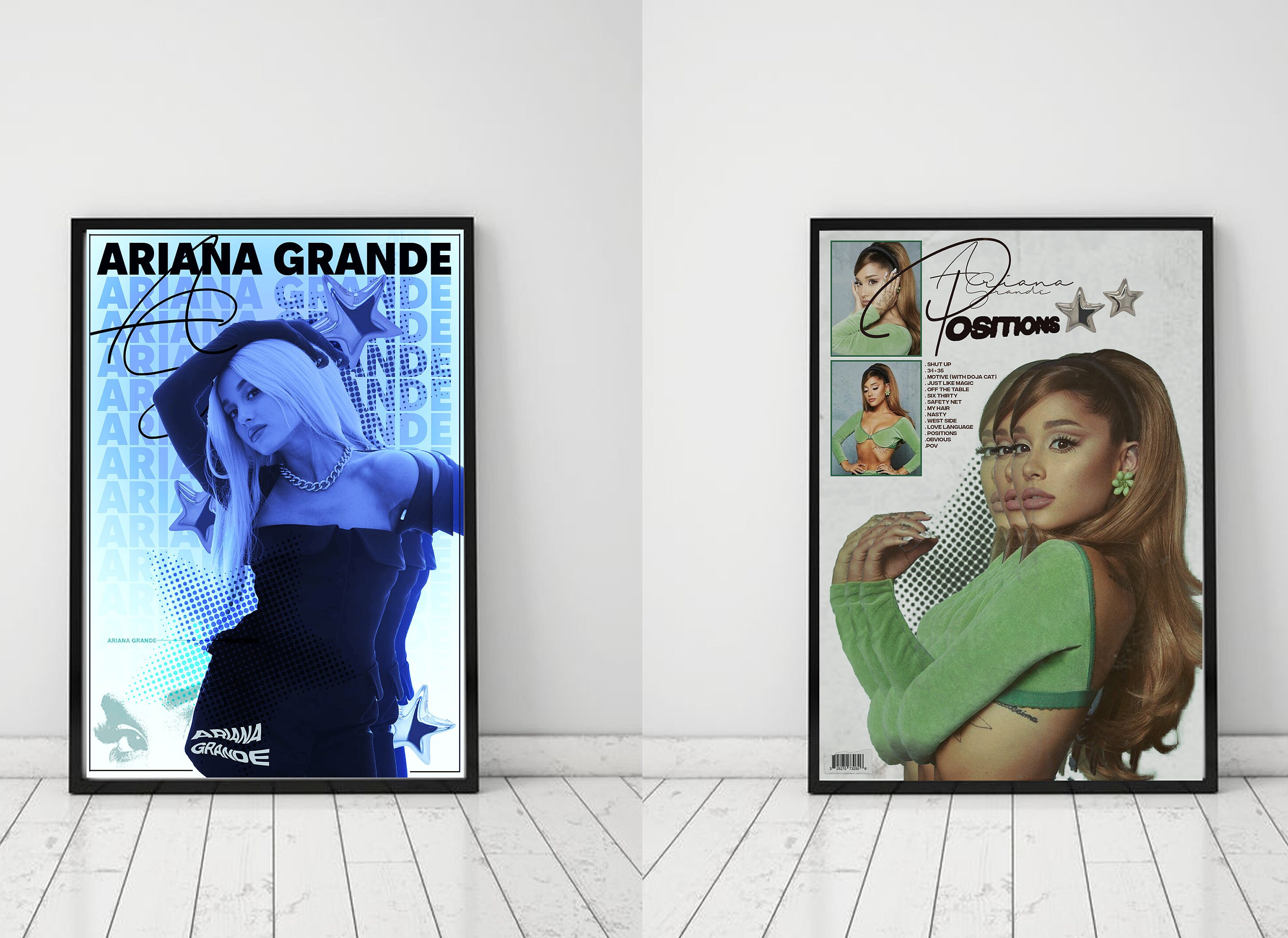 Ariana Grande 'Album Collage' Landscape Poster – Posters Plug