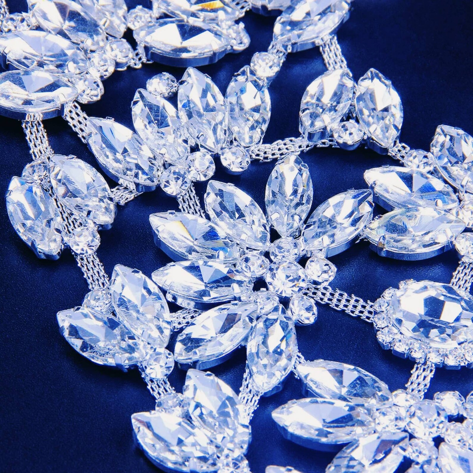 Luxury Crystals Full Face Jewel Mask Haute Couture Mask Etsy