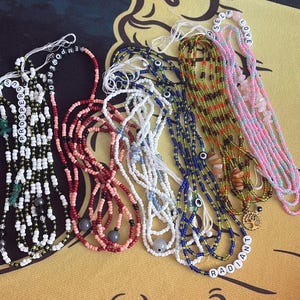 Waist Beads Natural Stone Polished Chunky Natural Stone  display picture 1