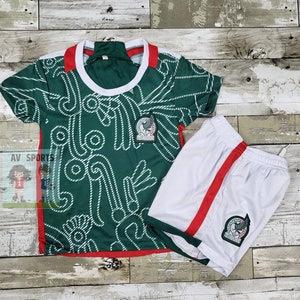 Mexico Kids Jersey, Soccer Jersey, Liga MX, Playera de Niño, Mexico Jersey| color Green