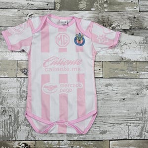 Chivas de Guadalajara Baby Jersey, Jersey, Liga MX, Body de bebé, Teal Chivas Jersey