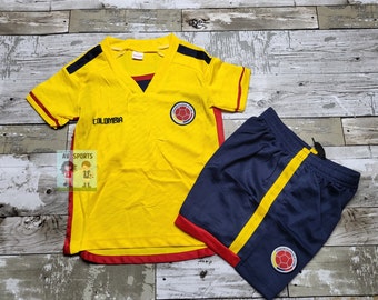 Jersey Colombia for kids, Soccer Jersey, Include jersey and Shorts