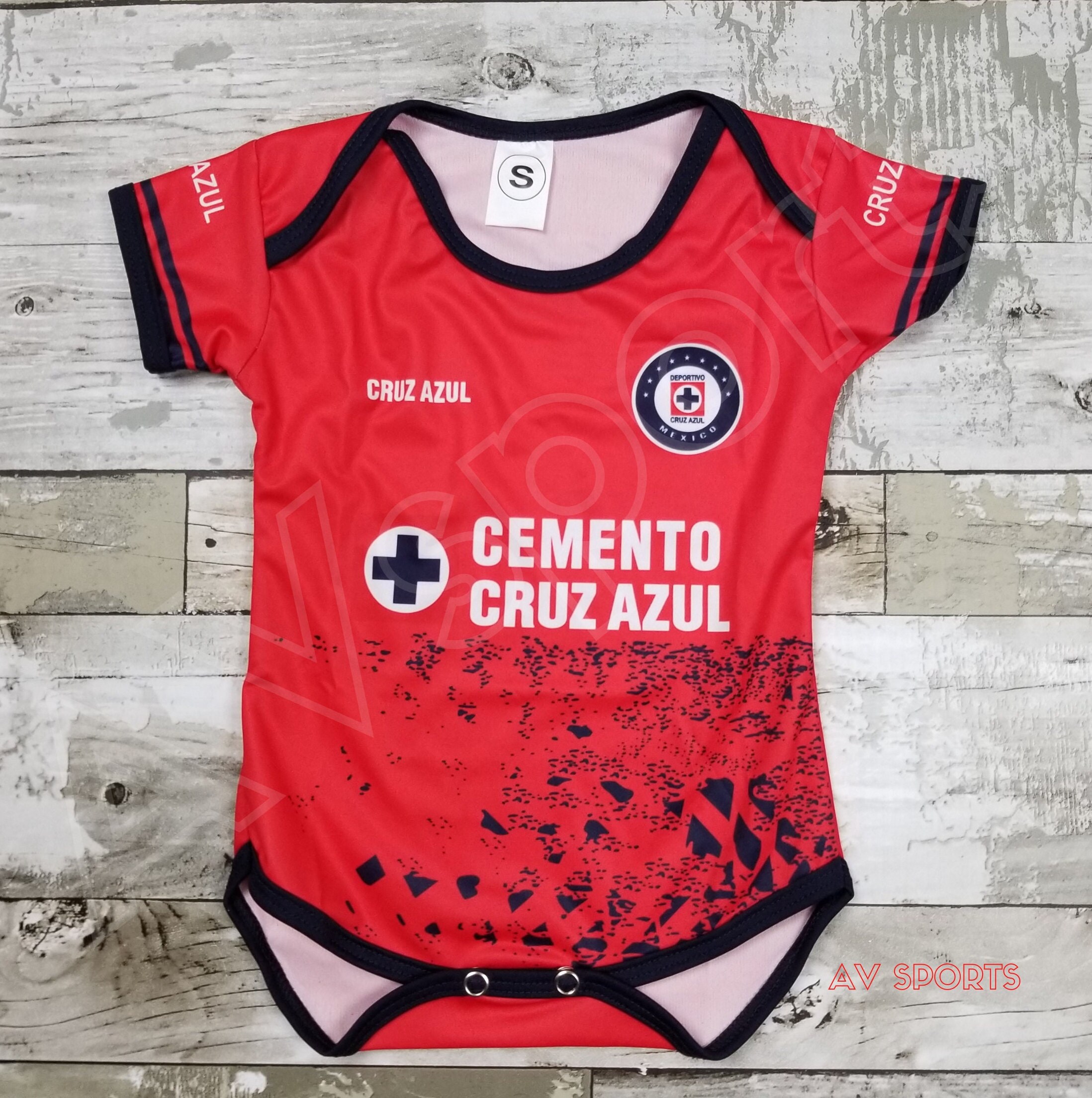 Cruz Azul Baby Jersey 2021 2022 Jersey Liga MX Body De Beb