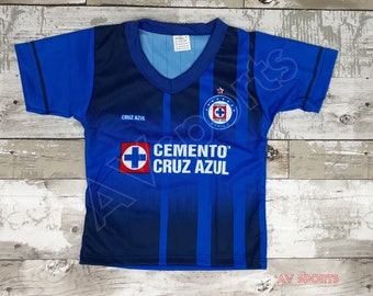 Cruz Azul Kids Soccer Jersey & Shorts Set