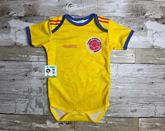 Colombia Baby Jersey,100% Polyester, pañalero para bebé Colombia