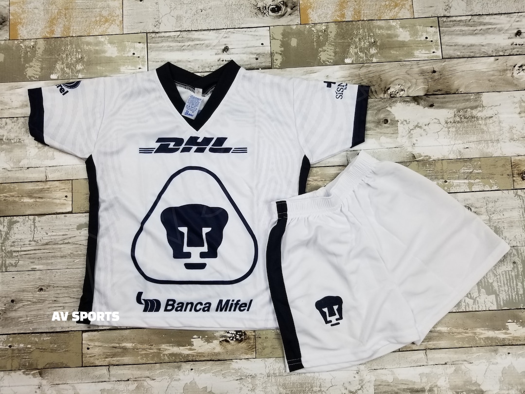 Buy Pumas UNAM Kids Jersey Size #12, Soccer Jersey, Liga MX, Playera De  Niño, Pumas UNAM Jersey Online in India