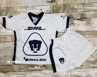 Pumas UNAM Jersey Kids Soccer Set Jersey \u0026 Shorts Pumas | Etsy