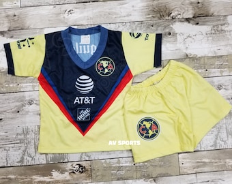 America Soccer Jersey Set for Kids: Camiseta de Futbol