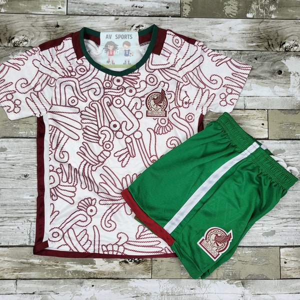 Mexico Kids Jersey, Soccer Jersey, Liga MX, Playera de Niño, Mexico Jersey