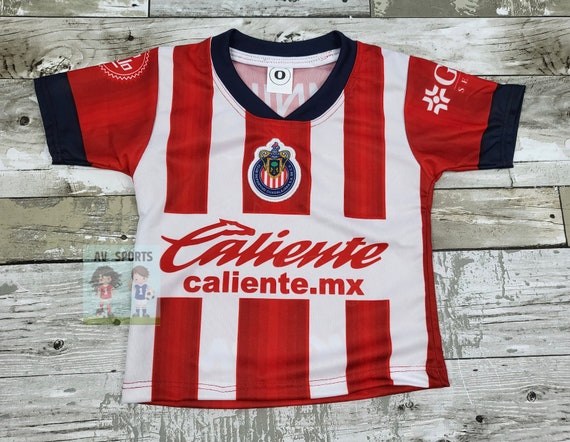 Chivas De Guadalajara Kids Jersey 2022-2023 , Soccer Jersey, Liga MX,  Playera De Niño, Chivas De Guadalajara Jersey 