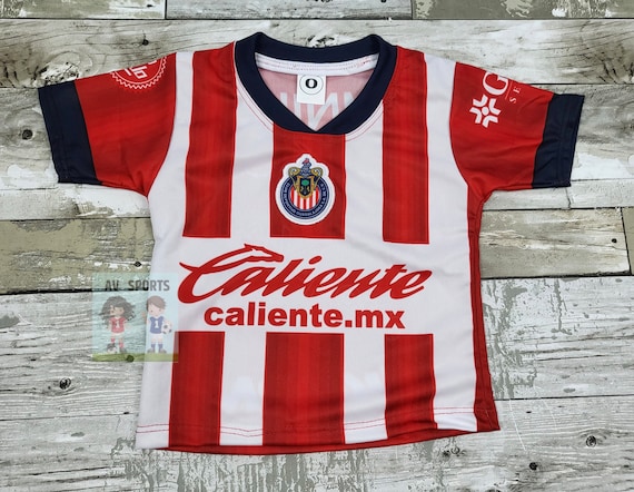 Chivas De Guadalajara Kids Jersey 2022-2023 , Soccer Jersey, Liga MX,  Playera De Niño, Chivas De Guadalajara Jersey 