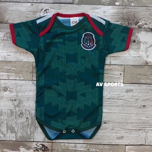 Mexico, Jersey, Liga MX, Body de bebé, Mexico Jersey| color verde