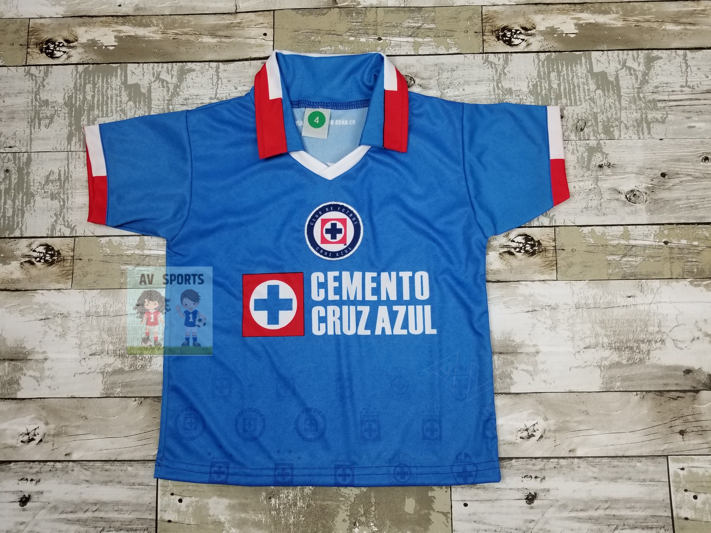 tal vez perdí mi camino Valle Camiseta Cruz Azul Kids 2022-2023 Camiseta de Fútbol Liga - Etsy España