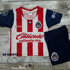 Chivas de Guadalajara Kids Jersey 2021-2022 , Soccer Jersey, Liga MX, Playera de Niño, Chivas de Guadalajara jersey