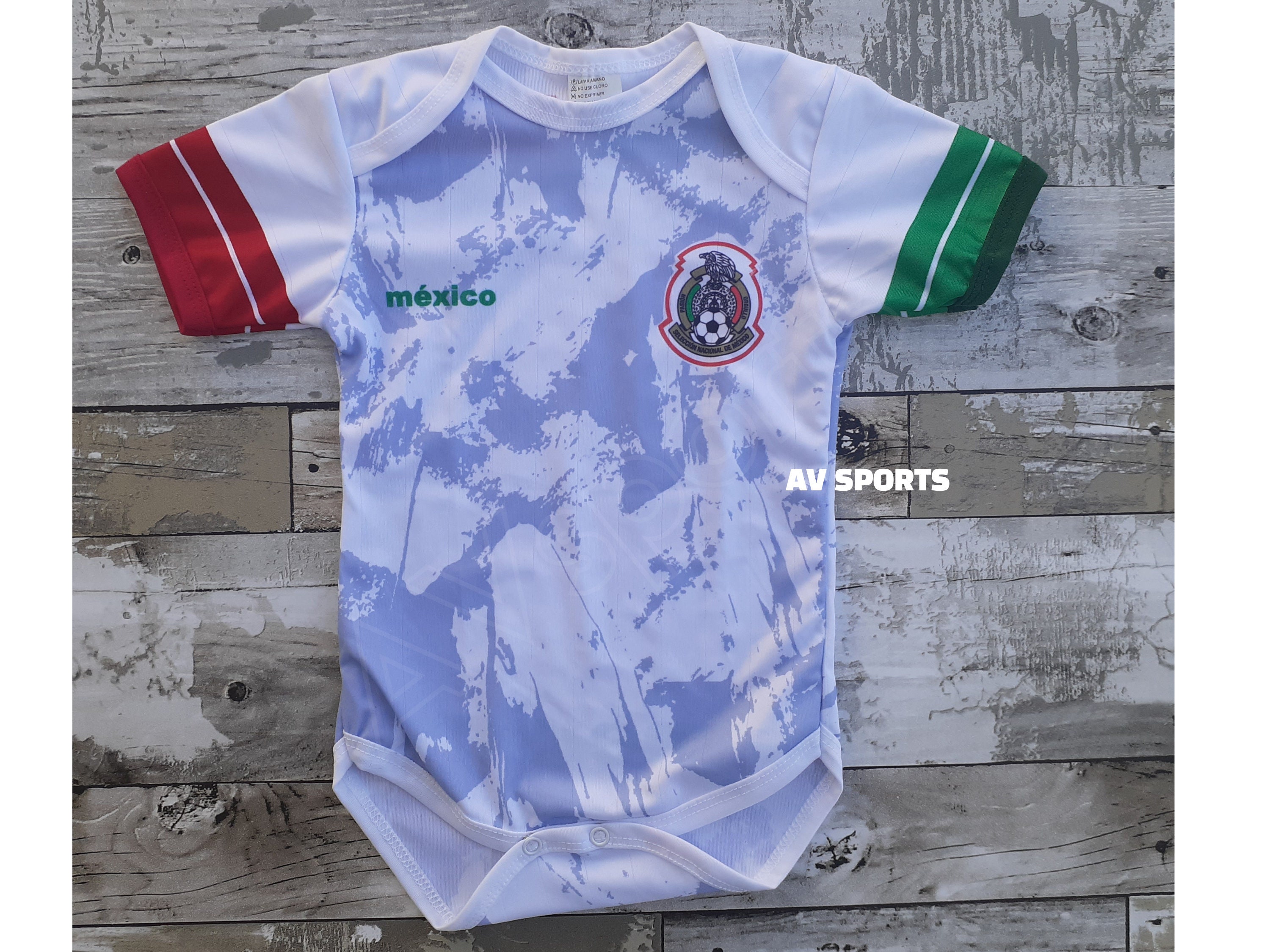 Mexico Jersey Liga MX Body De Bebé Mexico Jersey - Etsy